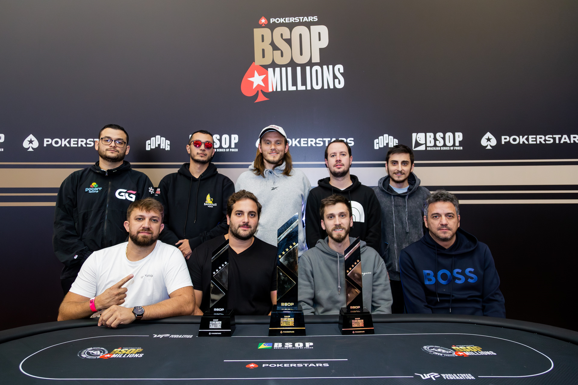 Finalistas do Evento #73 do BSOP Millions 2024