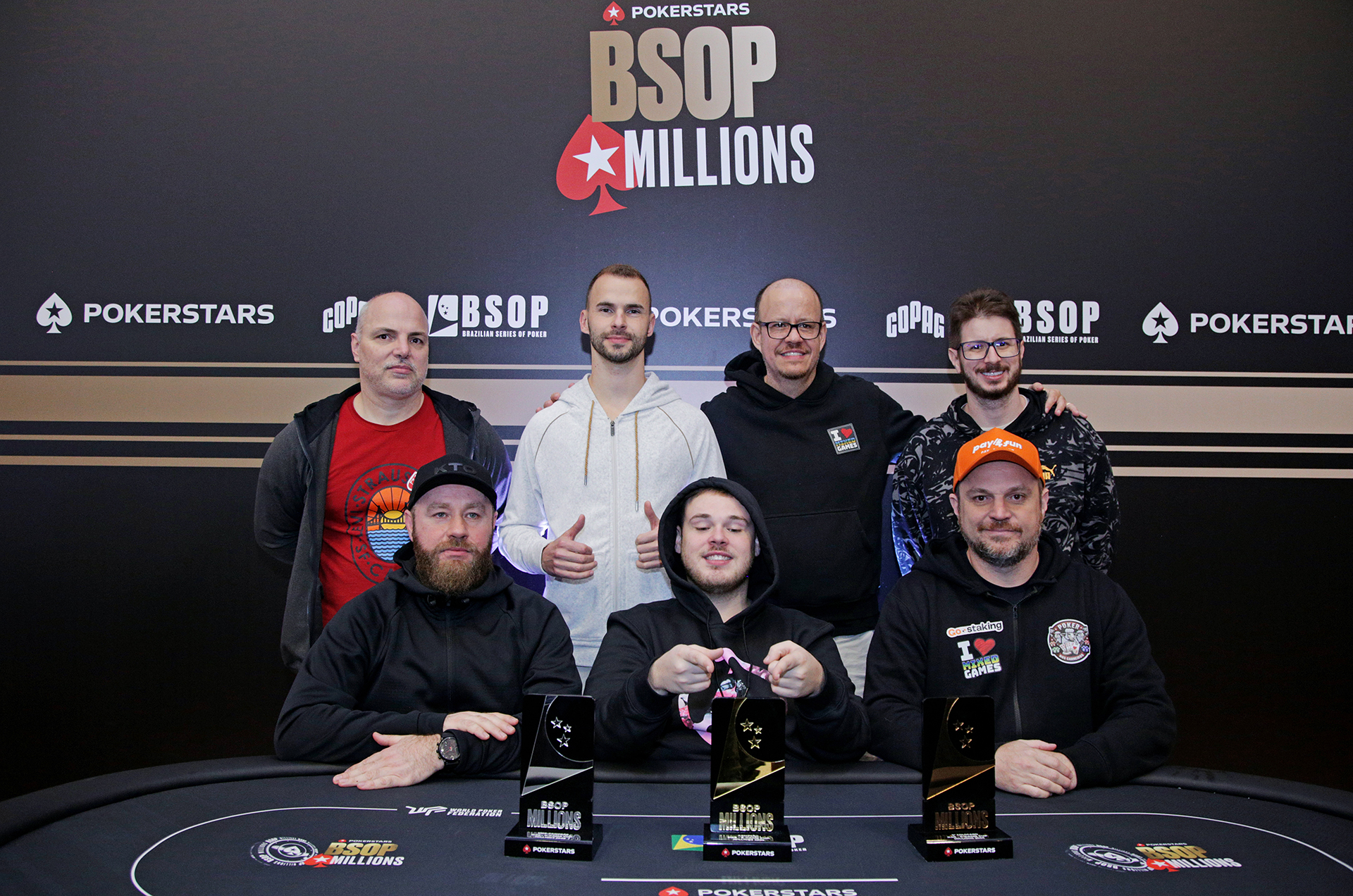 Finalistas do 9-Game Cup do BSOP Millions 2024