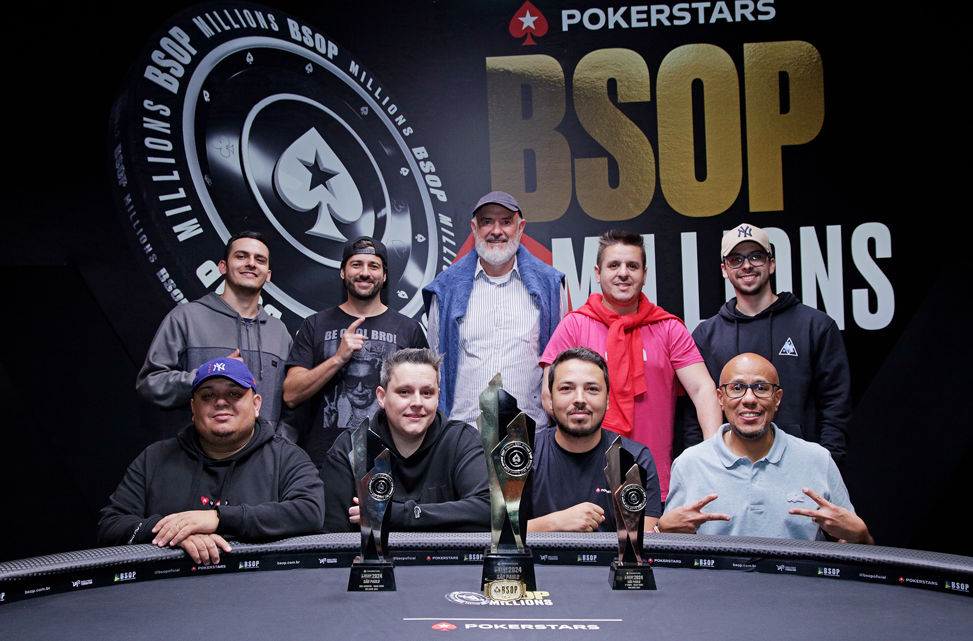 Finalistas do Main Event do BSOP Millions 2024